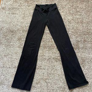 Aerie Slim Gym Flare Black Pants Size XS